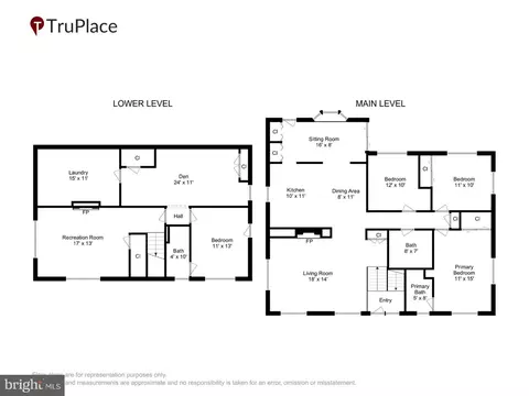 Floorplan - 907 Hoyt St, Silver Spring, MD 20902 photo 2 of 3