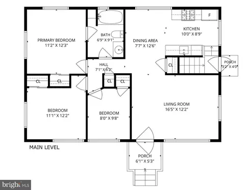 Floorplan - 2921 Kingswell Ct, Silver Spring, MD 20902 photo 1 of 2