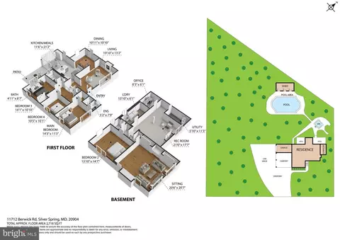 Floorplan - 11712 Berwick Rd, Silver Spring, MD 20904 photo 2 of 2