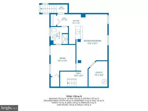 Floorplan - 736 Dennis Ave, Silver Spring, MD 20901 photo 2 of 4