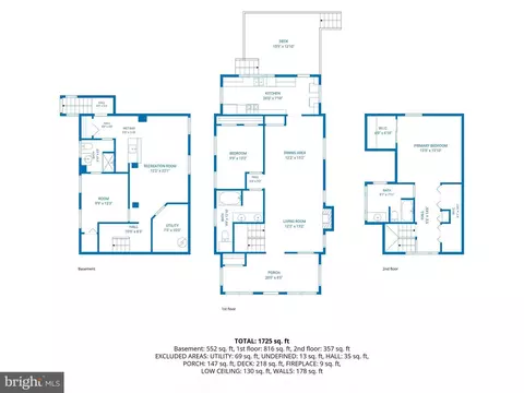 Floorplan - 736 Dennis Ave, Silver Spring, MD 20901 photo 1 of 4