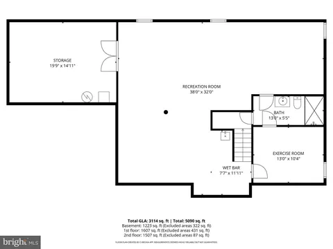 Floorplan - 19609 Bruner Way, Poolesville, MD 20837 photo 3 of 4