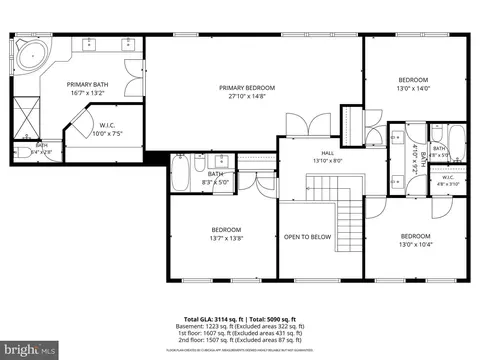 Floorplan - 19609 Bruner Way, Poolesville, MD 20837 photo 2 of 4