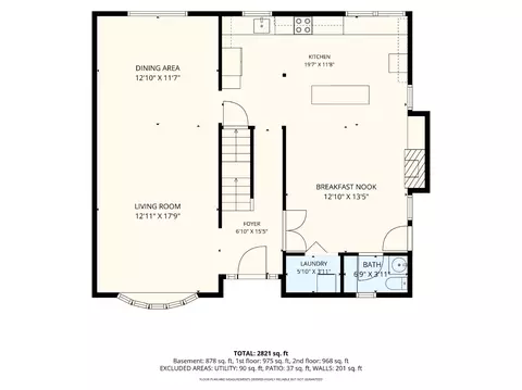 Floorplan - 2311 Coleridge Dr, Silver Spring, MD 20910 photo 1 of 4