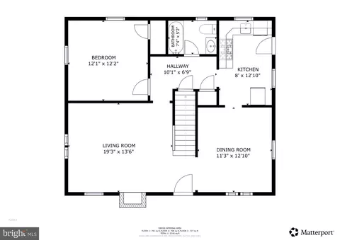 Floorplan - 10143 Dallas Ave, Silver Spring, MD 20901 photo 1 of 2