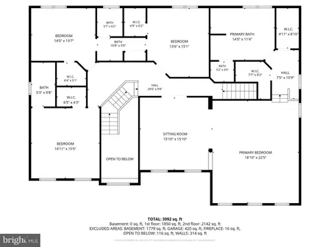 Floorplan - 5019 Tothill, Olney, MD 20832 photo 1 of 3