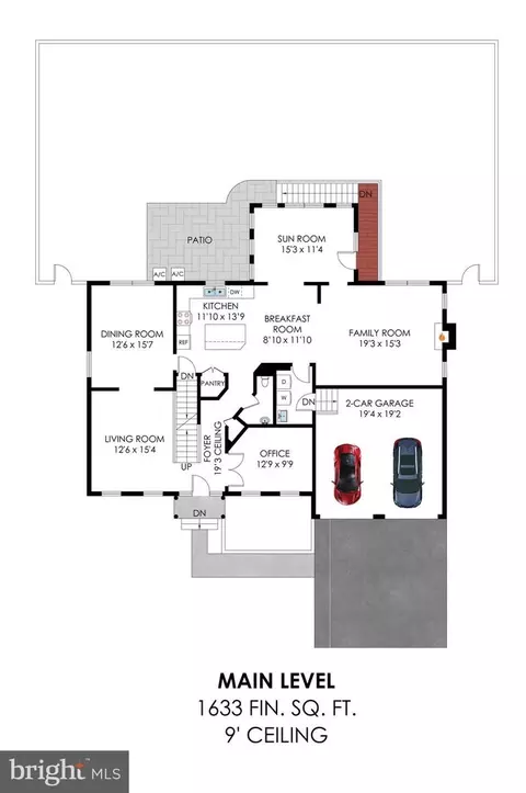 Floorplan - 13217 Moonlight Trail Dr, Silver Spring, MD 20906 photo 1 of 4