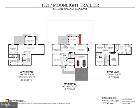 Floorplan - 13217 Moonlight Trail Dr, Silver Spring, MD 20906 photo 4 of 4