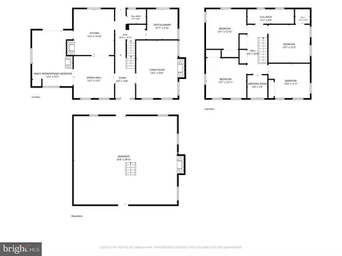Floorplan - 1100 Notley Rd, Silver Spring, MD 20904 photo 3 of 3