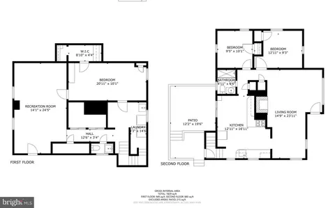 Floorplan - 110 Lynnmoor Dr, Silver Spring, MD 20901 photo 1 of 1