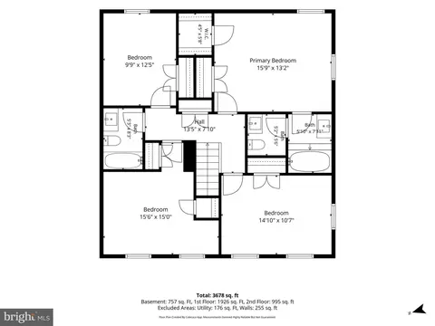 Floorplan - 15205 Winstead Ln, Silver Spring, MD 20905 photo 3 of 4