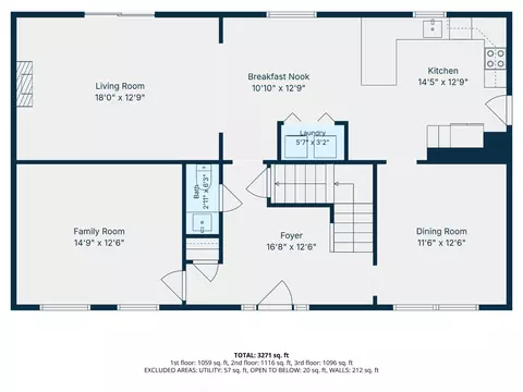 Floorplan - 2017 Glenallan Ave, Silver Spring, MD 20902 photo 1 of 3