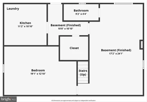 Floorplan - 10614 Glenwild Rd, Silver Spring, MD 20901 photo 2 of 3