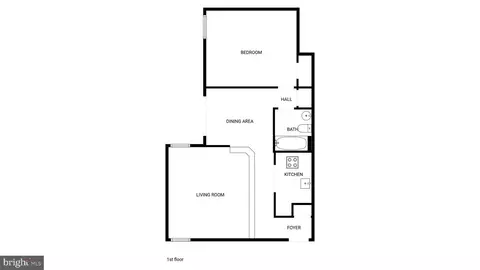 Floorplan - 9907 Blundon Dr #302, Silver Spring, MD 20902 photo 1 of 1