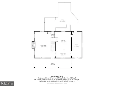Floorplan - 10208 Edgewood Ave, Silver Spring, MD 20901 photo 1 of 4