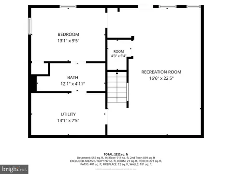 Floorplan - 10208 Edgewood Ave, Silver Spring, MD 20901 photo 3 of 4