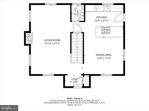 Floorplan - 1905 Brisbane St, Silver Spring, MD 20902 photo 1 of 3