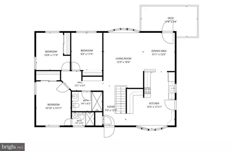 Floorplan - 2604 Woodedge Rd, Silver Spring, MD 20906 photo 1 of 3