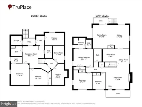 Floorplan - 726 Boundary Ave, Silver Spring, MD 20910 photo 1 of 3