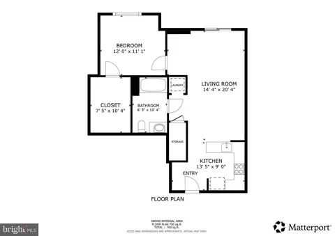 Floorplan - 930 Wayne Ave #201, Silver Spring, MD 20910 photo 1 of 1