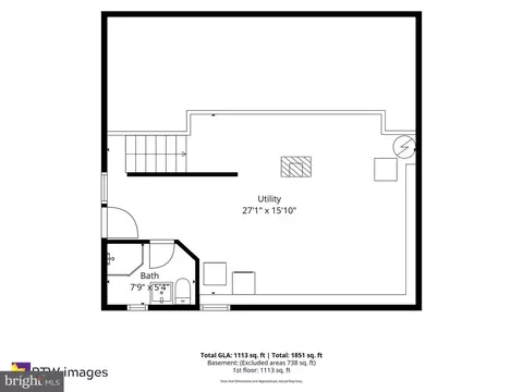 Floorplan - 620 Ritchie Ave, Silver Spring, MD 20910 photo 2 of 2