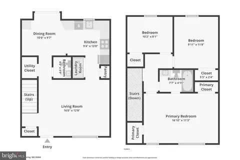 Floorplan - 13203 Verdi Ct, Silver Spring, MD 20904 photo 1 of 3