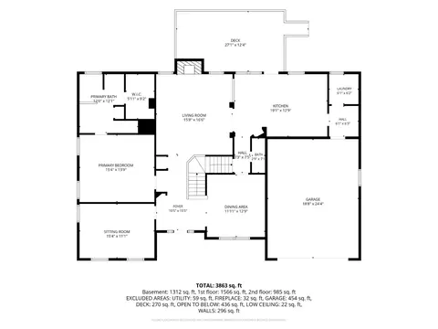 Floorplan - 15802 Radwick Ln, Silver Spring, MD 20906 photo 1 of 3
