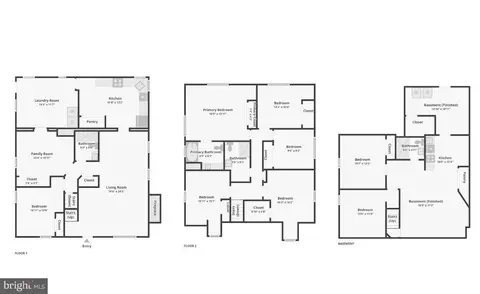 Floorplan - 1511 Crest Rd, Silver Spring, MD 20902 photo 4 of 4