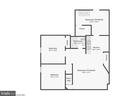 Floorplan - 1511 Crest Rd, Silver Spring, MD 20902 photo 1 of 4