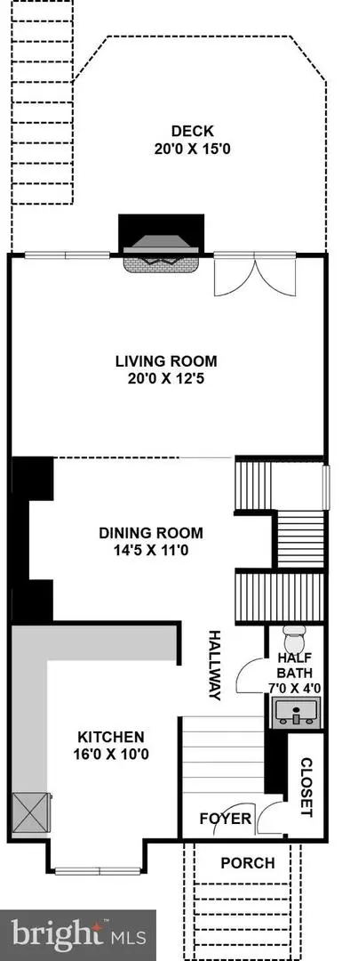 Floorplan - 2045 Westchester Dr, Silver Spring, MD 20902 photo 1 of 4