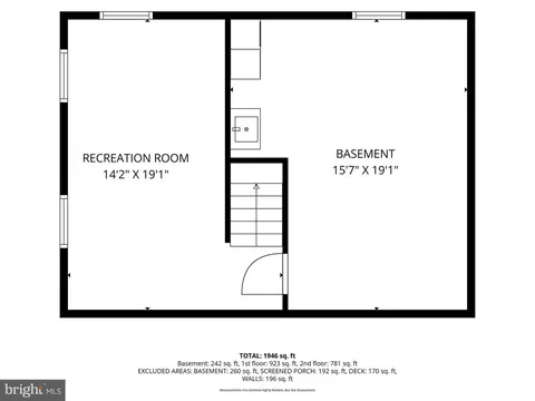 Floorplan - 2110 Dayton St, Silver Spring, MD 20902 photo 1 of 4