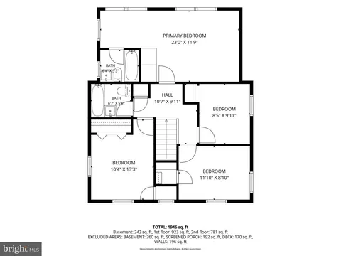 Floorplan - 2110 Dayton St, Silver Spring, MD 20902 photo 3 of 4