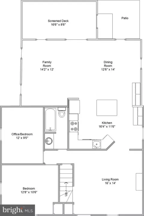 Floorplan - 1724 Dublin Dr, Silver Spring, MD 20902 photo 1 of 3