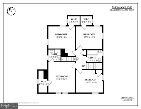 Floorplan - 710 Wayne Ave, Silver Spring, MD 20910 photo 3 of 5