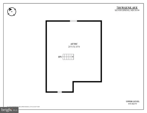 Floorplan - 710 Wayne Ave, Silver Spring, MD 20910 photo 5 of 5
