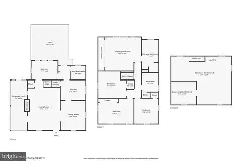 Floorplan - 2006 Glen Ross Rd, Silver Spring, MD 20910 photo 3 of 3