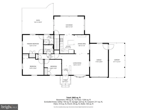 Floorplan - 10713 Gregory St, Silver Spring, MD 20901 photo 1 of 2