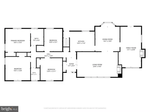 Floorplan - 805 Orchard Way, Silver Spring, MD 20904 photo 1 of 3