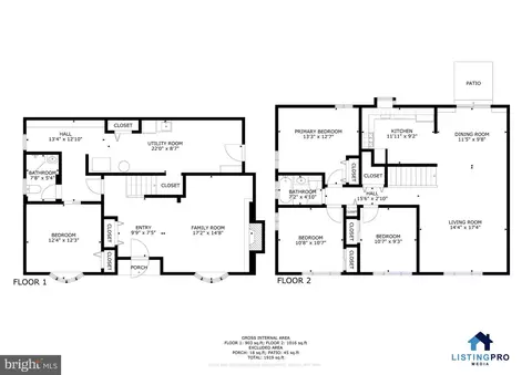 Floorplan - 4116 Fogel Ln, Silver Spring, MD 20906 photo 3 of 3