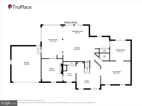 Floorplan - 11220 Willowbrook Dr, Potomac, MD 20854 photo 1 of 3