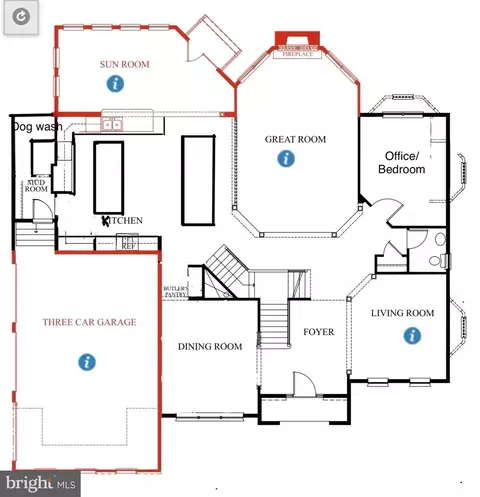 Floorplan - 19313 Cissel Manor Dr, Poolesville, MD 20837 photo 1 of 3
