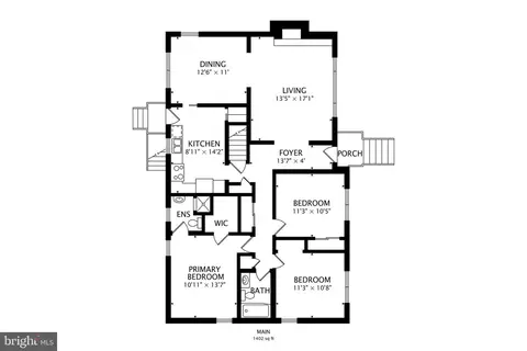 Floorplan - 9210 Worth Ave, Silver Spring, MD 20901 photo 1 of 2