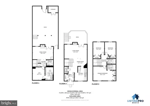 Floorplan - 632 Concerto Ln, Silver Spring, MD 20901 photo 4 of 4