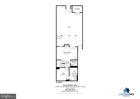 Floorplan - 632 Concerto Ln, Silver Spring, MD 20901 photo 1 of 4