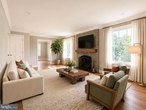 Living - 6012 Overlea Rd, Bethesda, MD 20816 photo 3 of 17