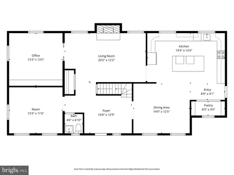 Floorplan - 6012 Overlea Rd, Bethesda, MD 20816 photo 1 of 4
