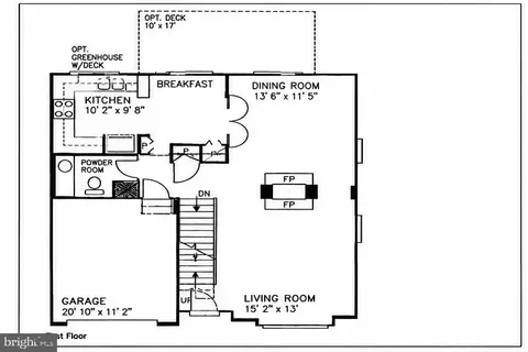 Floorplan - 1647 Hugo Cir, Silver Spring, MD 20906 photo 1 of 3
