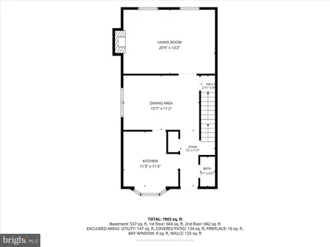 Floorplan - 2116 Bucknell Ter #35, Silver Spring, MD 20902 photo 1 of 3
