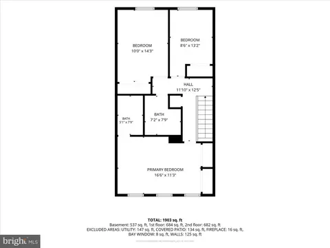 Floorplan - 2116 Bucknell Ter #35, Silver Spring, MD 20902 photo 2 of 3