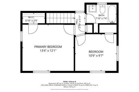 Floorplan - 314 Whitestone Rd, Silver Spring, MD 20901 photo 3 of 4